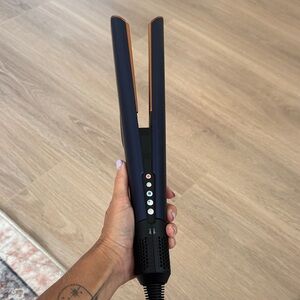 Navy and copper Dyson Airstrait